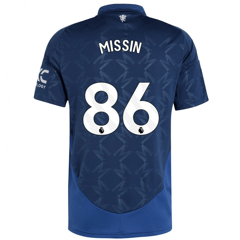 Danxen Kinderen Ashton Missin #86 Indigo Uitshirt Uittenue 2024/25 T-Shirt