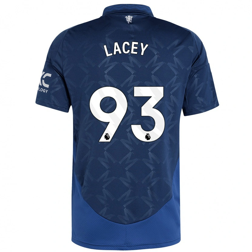 Danxen Kinderen Shea Lacey #93 Indigo Uitshirt Uittenue 2024/25 T-Shirt