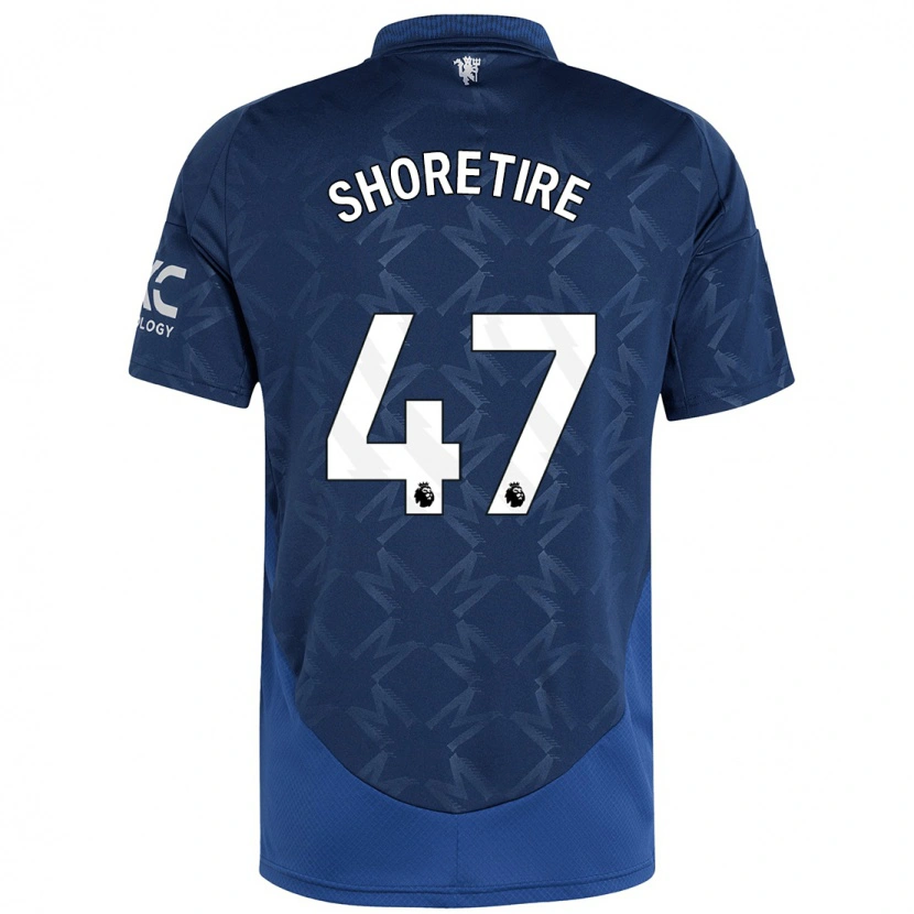 Danxen Kinderen Shola Shoretire #47 Indigo Uitshirt Uittenue 2024/25 T-Shirt