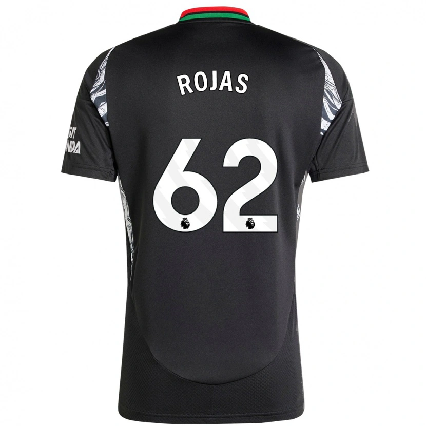 Danxen Kinderen Alexei Rojas #62 Zwart Uitshirt Uittenue 2024/25 T-Shirt