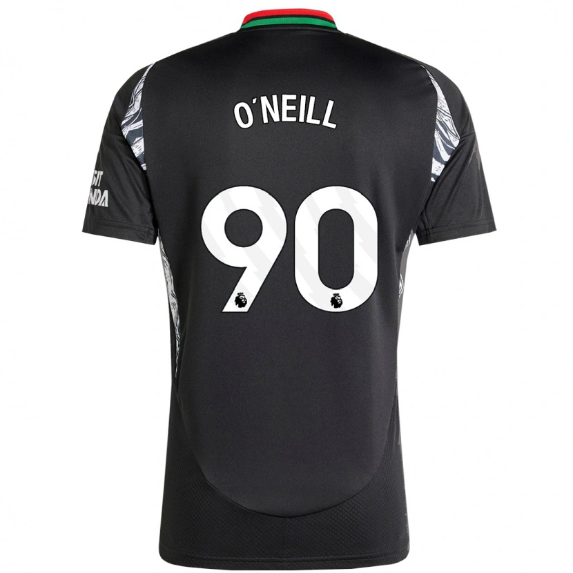 Danxen Kinderen Ceadach O'neill #90 Zwart Uitshirt Uittenue 2024/25 T-Shirt