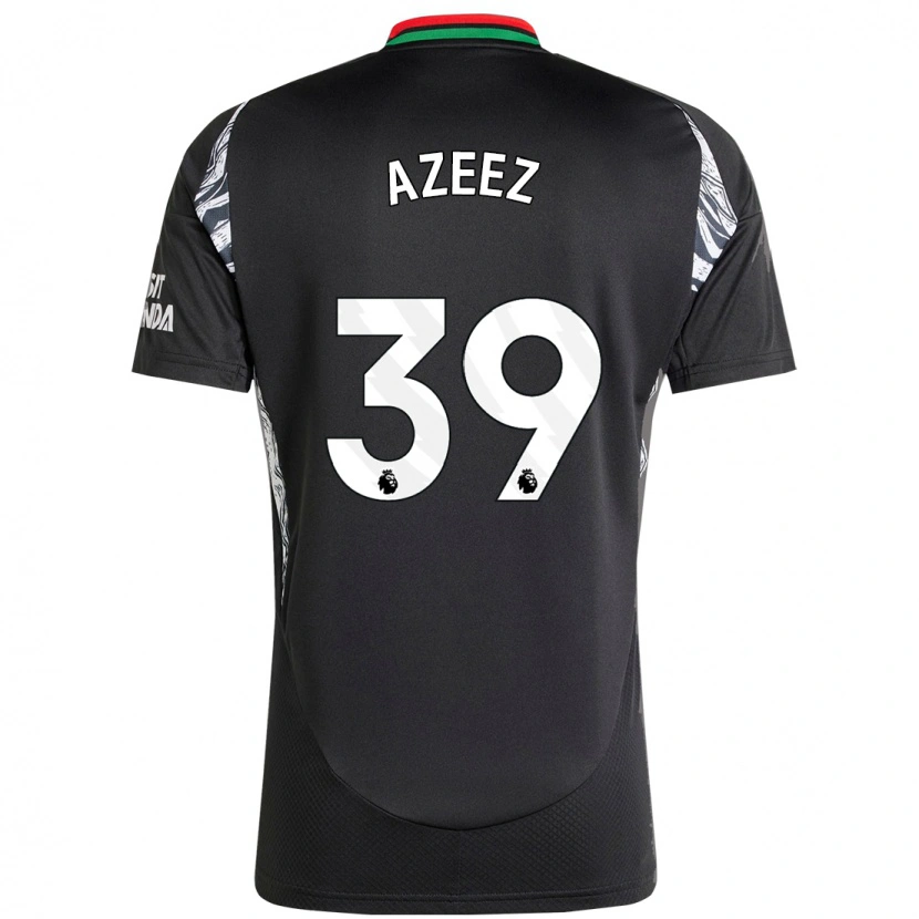 Danxen Kinderen Miguel Azeez #39 Zwart Uitshirt Uittenue 2024/25 T-Shirt