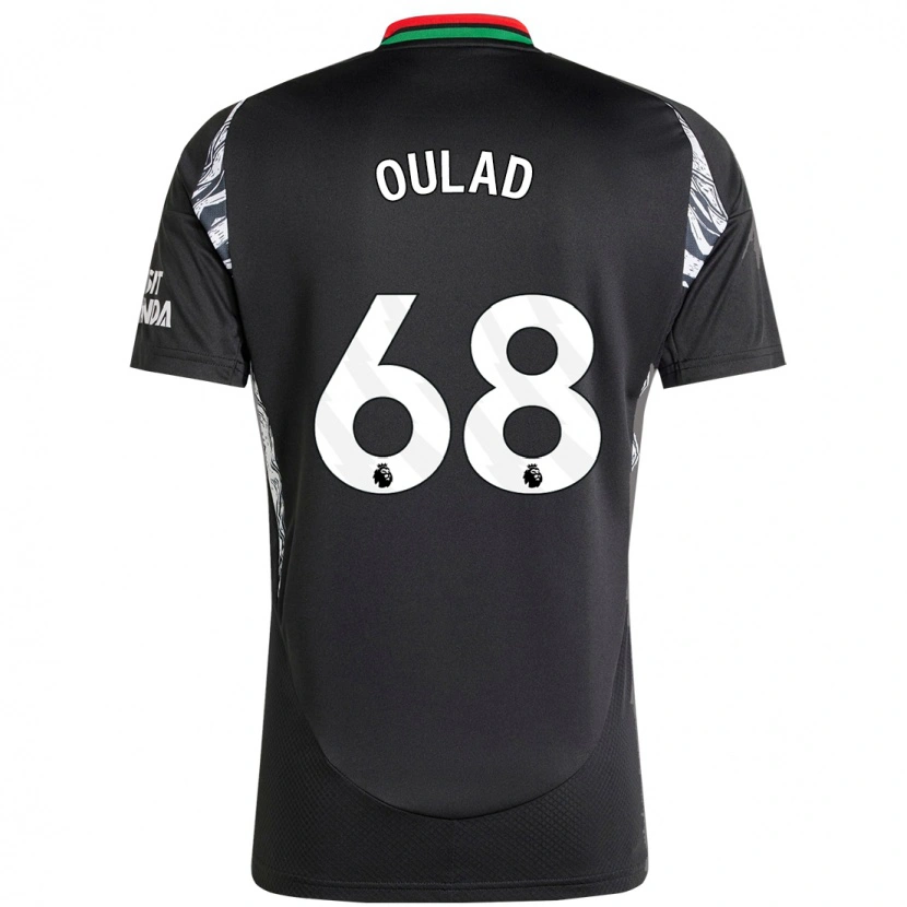 Danxen Kinderen Salah-Eddine Oulad M'hand #68 Zwart Uitshirt Uittenue 2024/25 T-Shirt