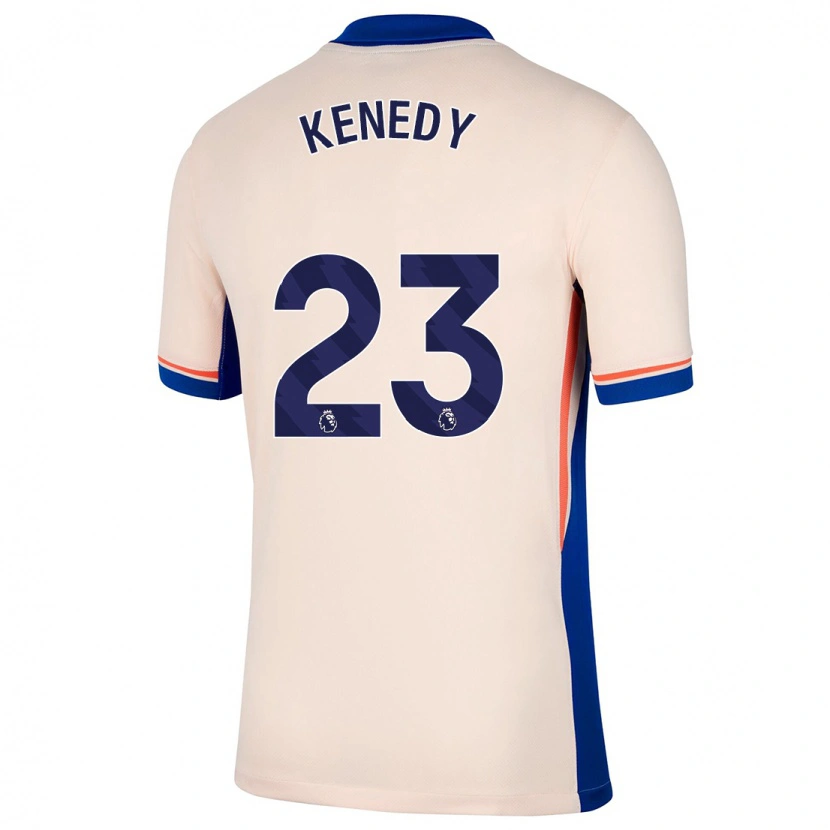 Danxen Kinderen Robert Kenedy #23 Lichtbeige Uitshirt Uittenue 2024/25 T-Shirt