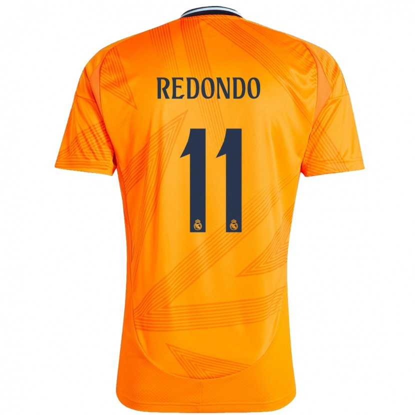 Danxen Kinderen Alba Redondo #11 Oranje Uitshirt Uittenue 2024/25 T-Shirt