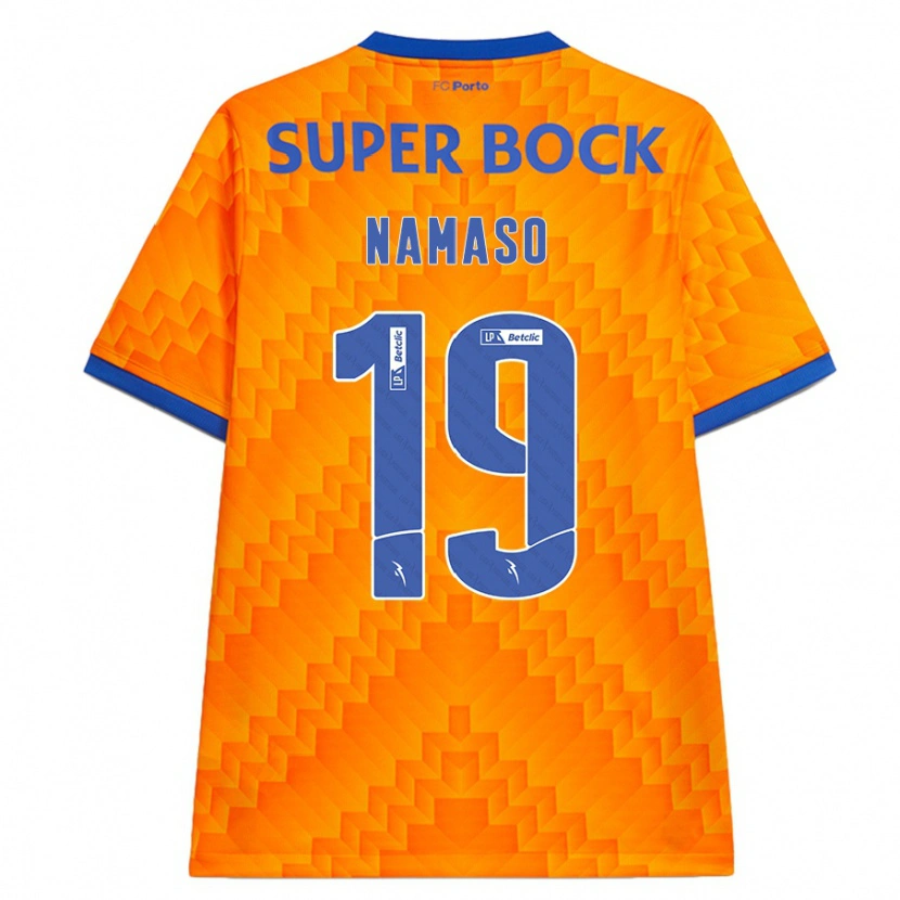 Danxen Kinderen Danny Namaso #19 Oranje Uitshirt Uittenue 2024/25 T-Shirt