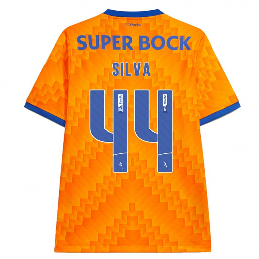 Danxen Kinderen Felipe Silva #44 Oranje Uitshirt Uittenue 2024/25 T-Shirt