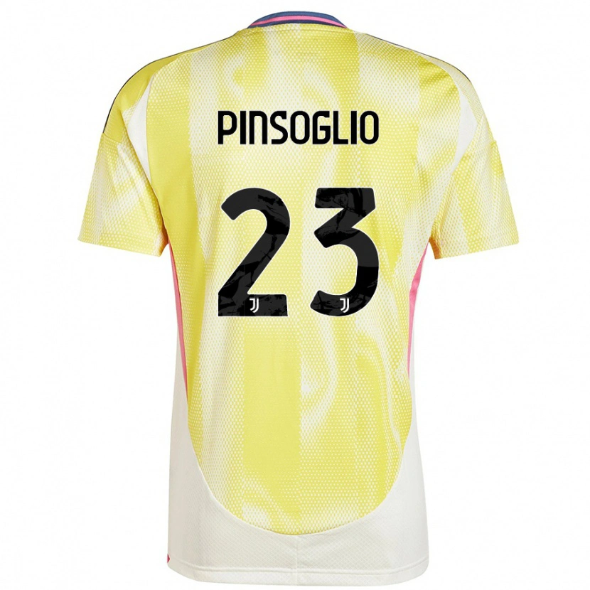 Danxen Kinderen Carlo Pinsoglio #23 Zonnig Geel Uitshirt Uittenue 2024/25 T-Shirt