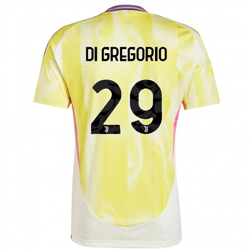 Danxen Kinderen Michele Di Gregorio #29 Zonnig Geel Uitshirt Uittenue 2024/25 T-Shirt