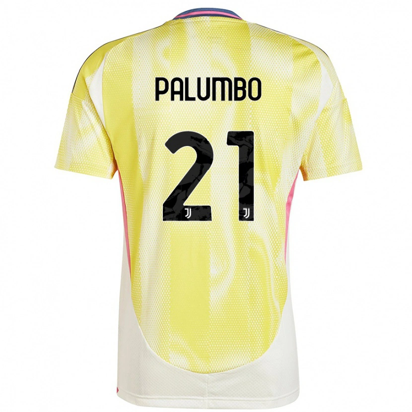 Danxen Kinderen Martin Palumbo #21 Zonnig Geel Uitshirt Uittenue 2024/25 T-Shirt