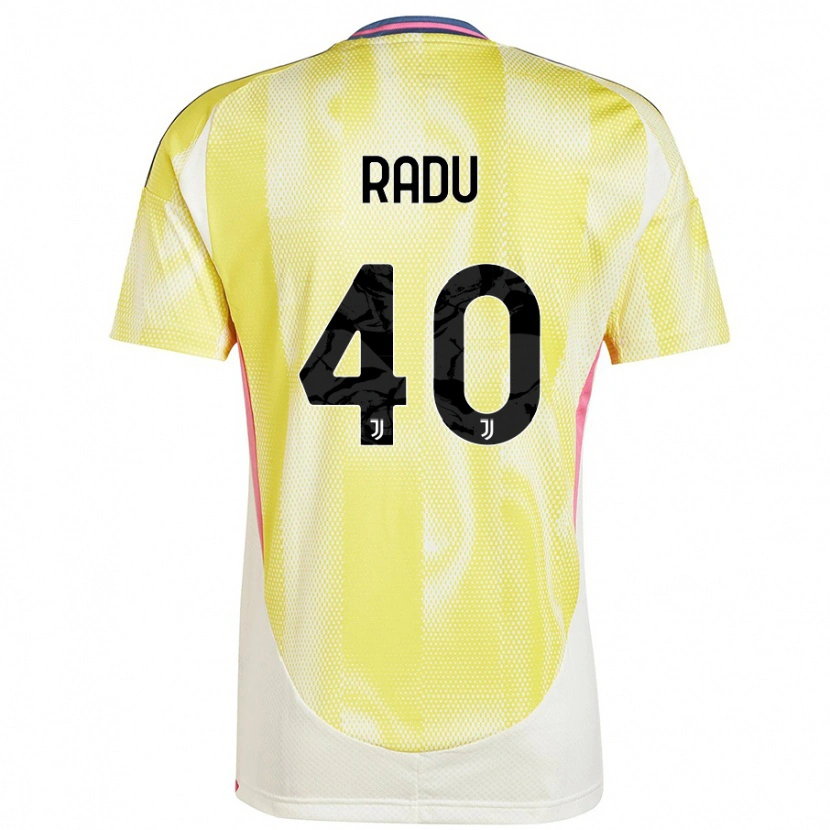 Danxen Kinderen Riccardo Radu #40 Zonnig Geel Uitshirt Uittenue 2024/25 T-Shirt