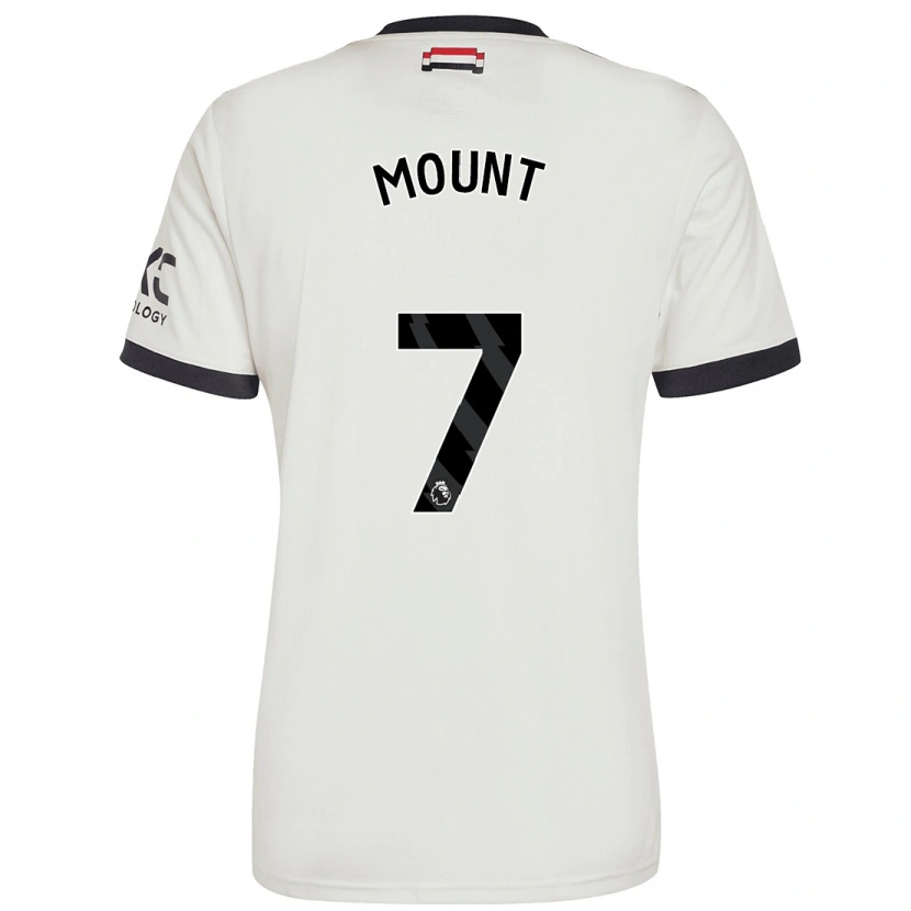 Danxen Kinderen Mason Mount #7 Gebroken Wit Thuisshirt Derde Tenue 2024/25 T-Shirt