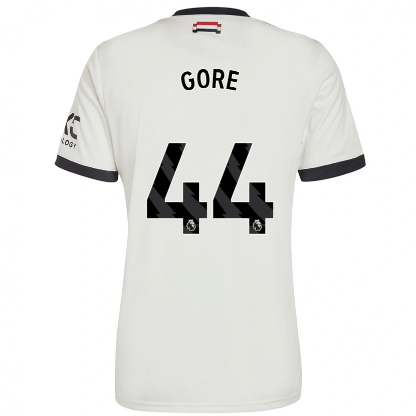 Danxen Kinderen Daniel Gore #44 Gebroken Wit Thuisshirt Derde Tenue 2024/25 T-Shirt