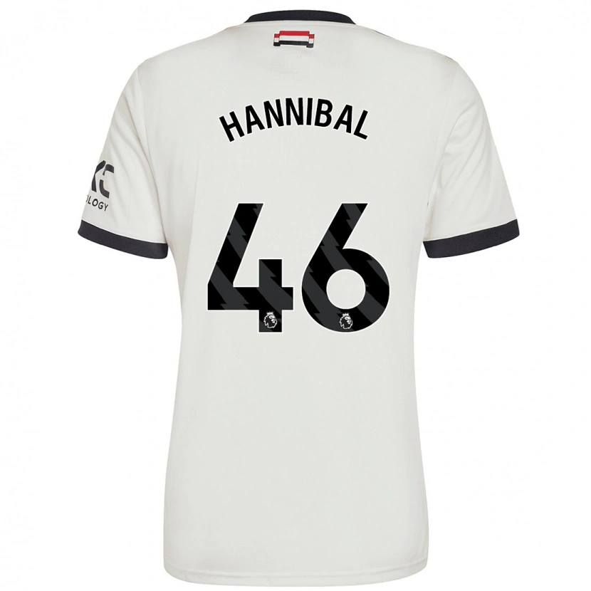 Danxen Kinderen Hannibal #46 Gebroken Wit Thuisshirt Derde Tenue 2024/25 T-Shirt