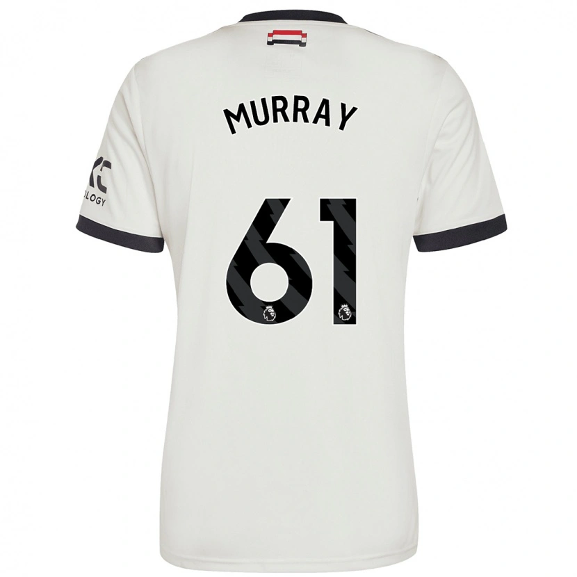 Danxen Kinderen Sam Murray #61 Gebroken Wit Thuisshirt Derde Tenue 2024/25 T-Shirt