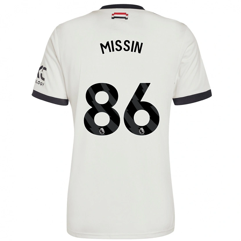 Danxen Kinderen Ashton Missin #86 Gebroken Wit Thuisshirt Derde Tenue 2024/25 T-Shirt