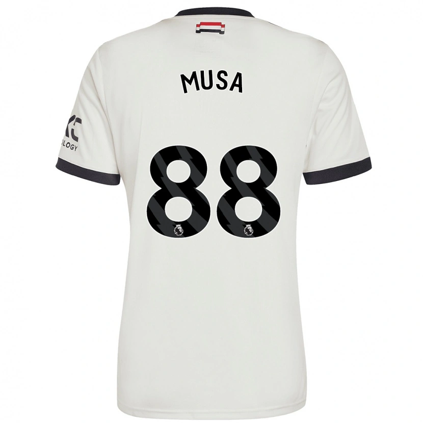 Danxen Kinderen Victor Musa #88 Gebroken Wit Thuisshirt Derde Tenue 2024/25 T-Shirt