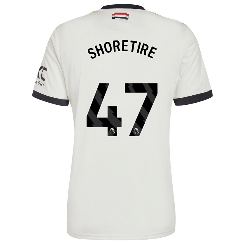 Danxen Kinderen Shola Shoretire #47 Gebroken Wit Thuisshirt Derde Tenue 2024/25 T-Shirt