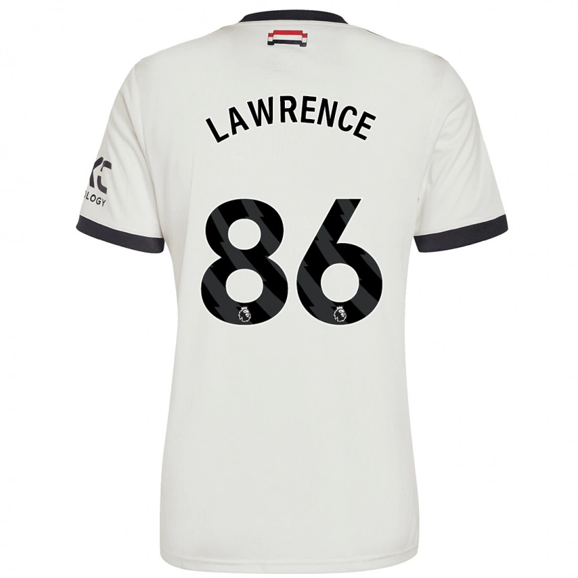 Danxen Kinderen Marcus Lawrence #86 Gebroken Wit Thuisshirt Derde Tenue 2024/25 T-Shirt