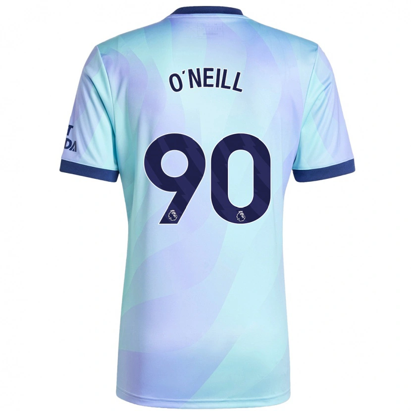 Danxen Kinderen Ceadach O'neill #90 Aqua Thuisshirt Derde Tenue 2024/25 T-Shirt