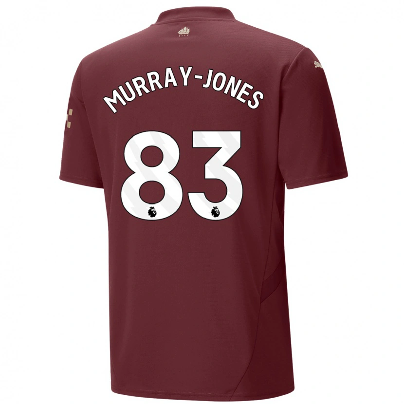 Danxen Kinderen George Murray-Jones #83 Kastanjebruin Thuisshirt Derde Tenue 2024/25 T-Shirt