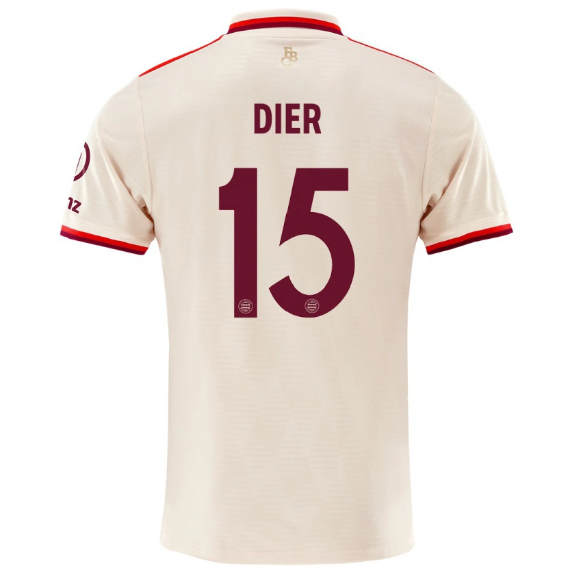 Danxen Kinderen Eric Dier #15 Linen Thuisshirt Derde Tenue 2024/25 T-Shirt