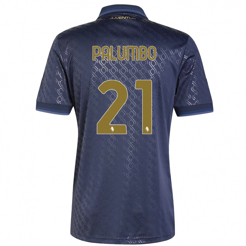 Danxen Kinderen Martin Palumbo #21 Marineblauw Thuisshirt Derde Tenue 2024/25 T-Shirt