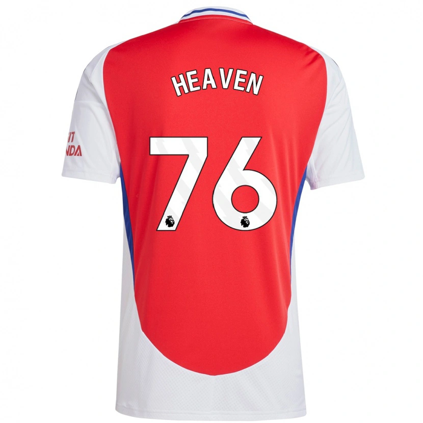 Danxen Heren Ayden Heaven #76 Rood Wit Thuisshirt Thuistenue 2024/25 T-Shirt