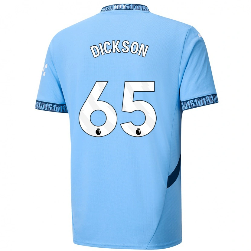 Danxen Heren Will Dickson #65 Marineblauw Thuisshirt Thuistenue 2024/25 T-Shirt