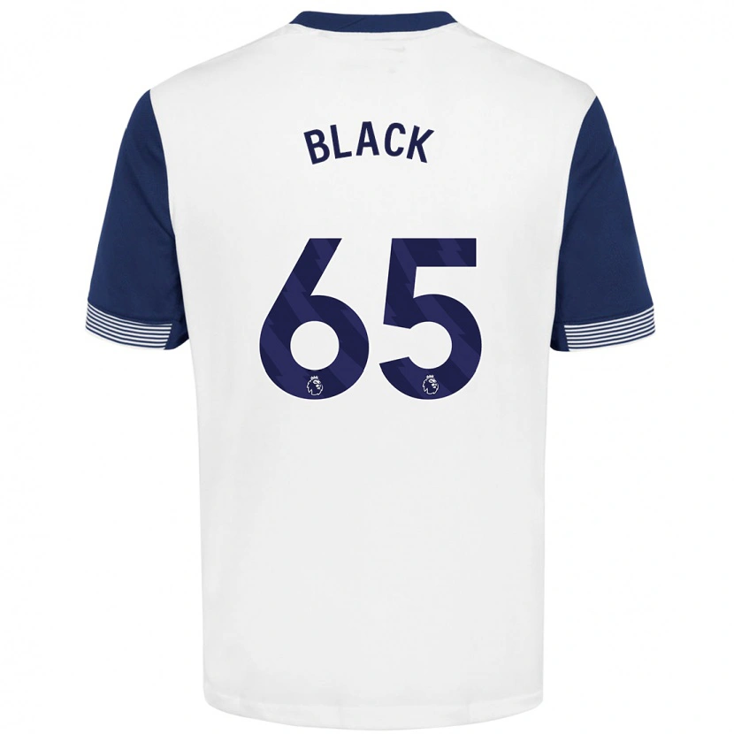 Danxen Heren Leo Black #65 Wit Blauw Thuisshirt Thuistenue 2024/25 T-Shirt