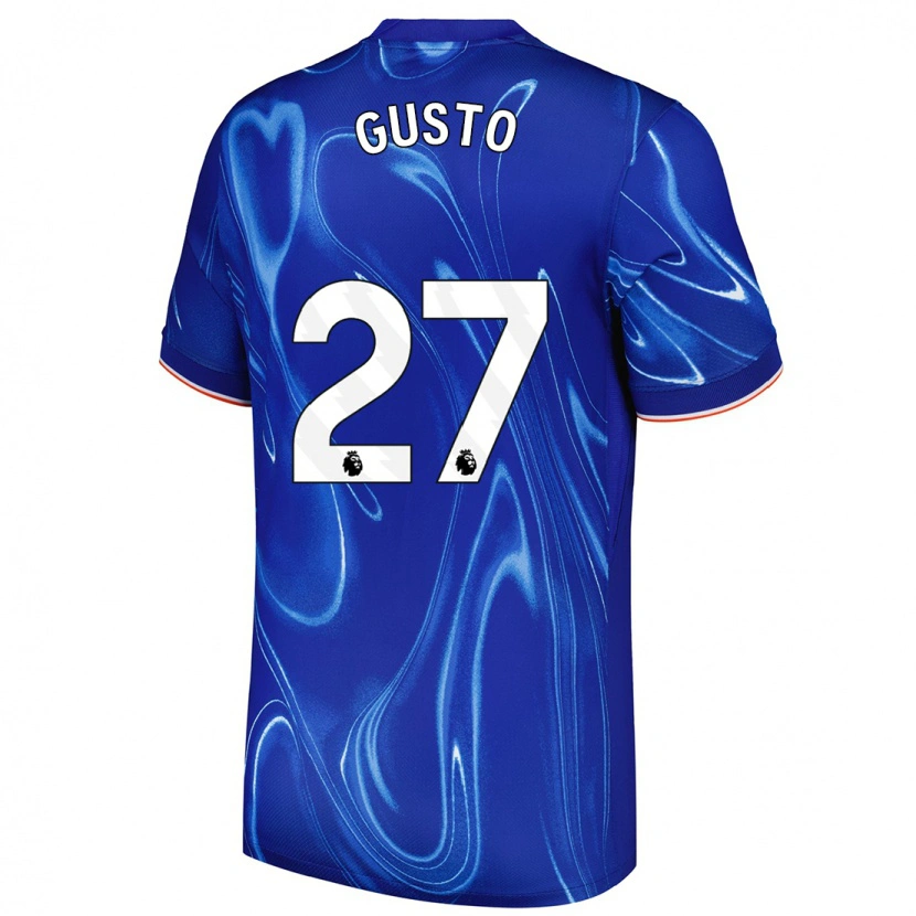 Danxen Heren Malo Gusto #27 Blauw Wit Thuisshirt Thuistenue 2024/25 T-Shirt