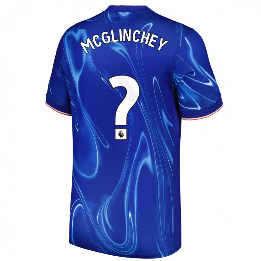 Danxen Heren Harry Mcglinchey #0 Blauw Wit Thuisshirt Thuistenue 2024/25 T-Shirt