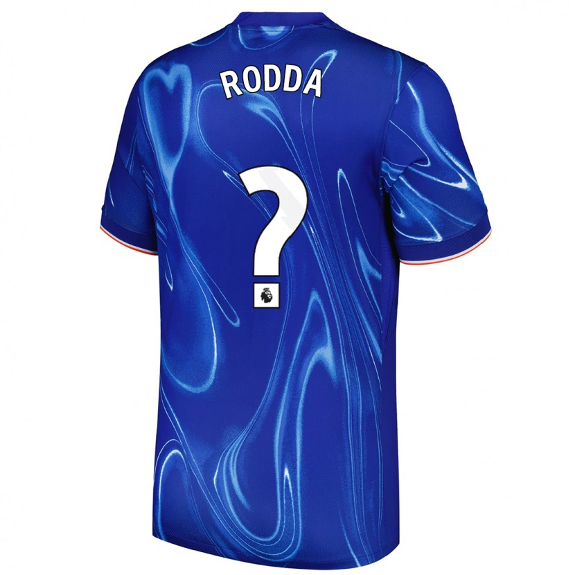 Danxen Heren Harry Rodda #0 Blauw Wit Thuisshirt Thuistenue 2024/25 T-Shirt