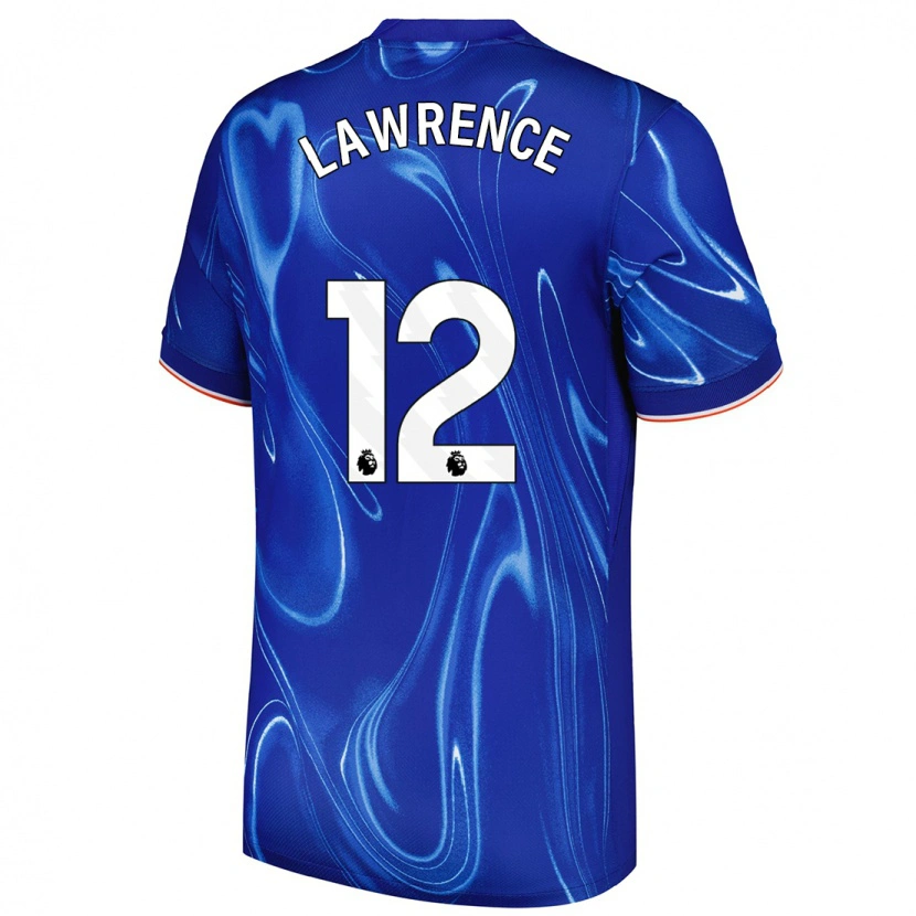 Danxen Heren Ashley Lawrence #12 Blauw Wit Thuisshirt Thuistenue 2024/25 T-Shirt