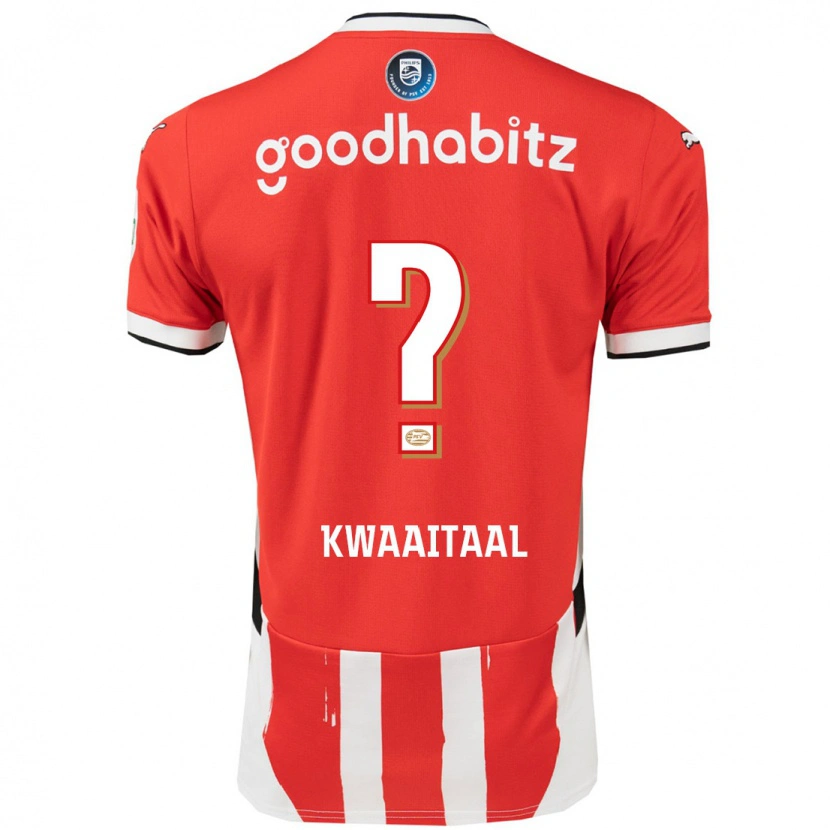 Danxen Heren Julian Kwaaitaal #0 Rood Wit Thuisshirt Thuistenue 2024/25 T-Shirt