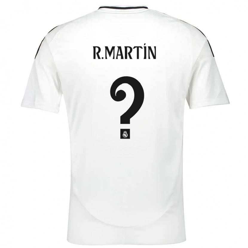 Danxen Heren Roberto Martín #0 Wit Thuisshirt Thuistenue 2024/25 T-Shirt