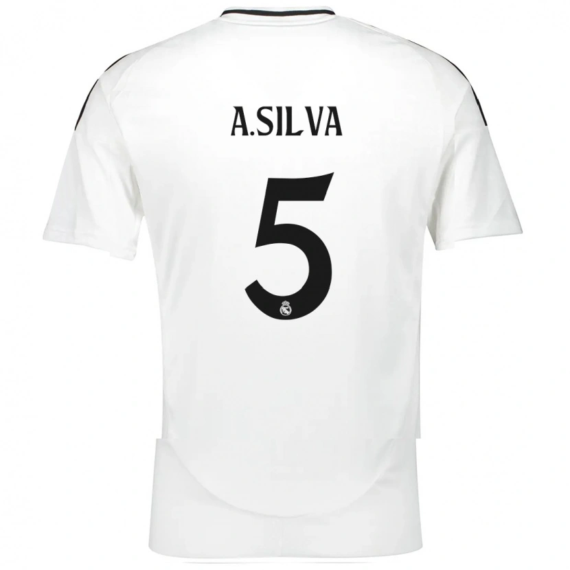 Danxen Heren Antonia Silva #5 Wit Thuisshirt Thuistenue 2024/25 T-Shirt