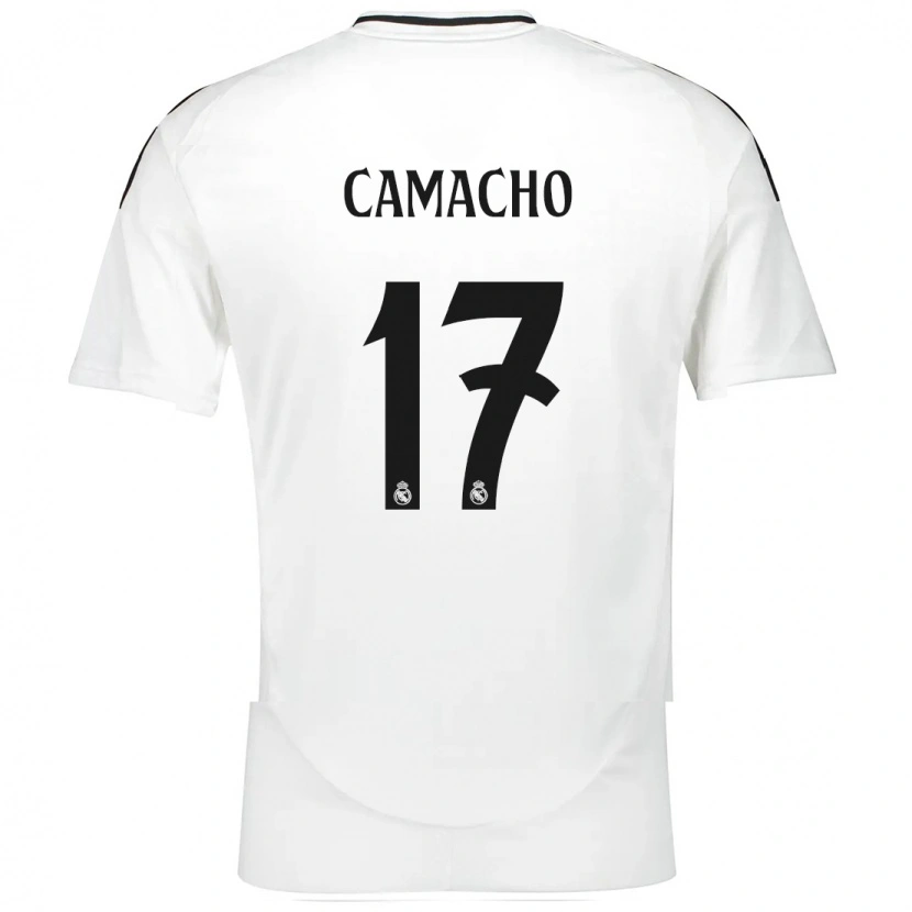 Danxen Heren Carla Camacho #17 Wit Thuisshirt Thuistenue 2024/25 T-Shirt