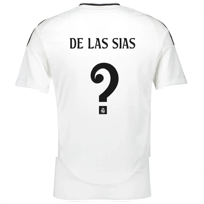 Danxen Heren Marcos De Las Sias #0 Wit Thuisshirt Thuistenue 2024/25 T-Shirt