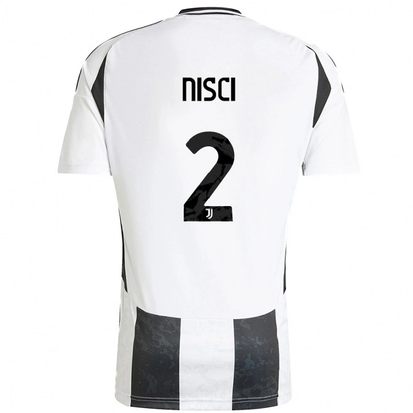 Danxen Heren Alessandro Nisci #2 Wit Zwart Thuisshirt Thuistenue 2024/25 T-Shirt