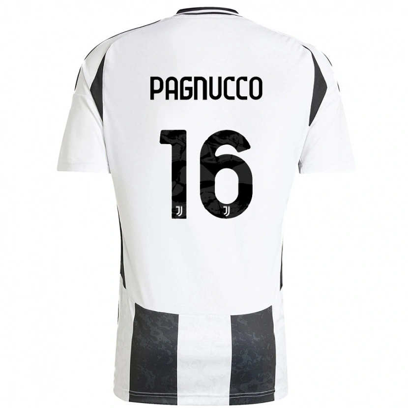 Danxen Heren Filippo Pagnucco #16 Wit Zwart Thuisshirt Thuistenue 2024/25 T-Shirt