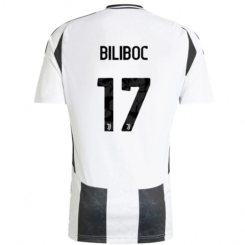 Danxen Heren Lorenzo Biliboc #17 Wit Zwart Thuisshirt Thuistenue 2024/25 T-Shirt