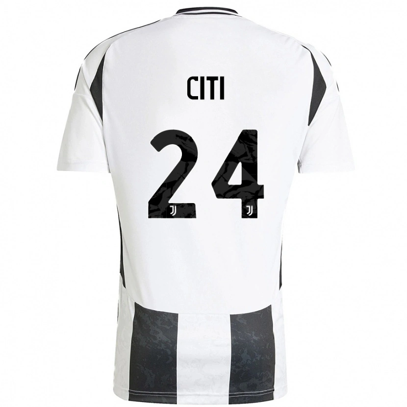 Danxen Heren Alessandro Citi #24 Wit Zwart Thuisshirt Thuistenue 2024/25 T-Shirt