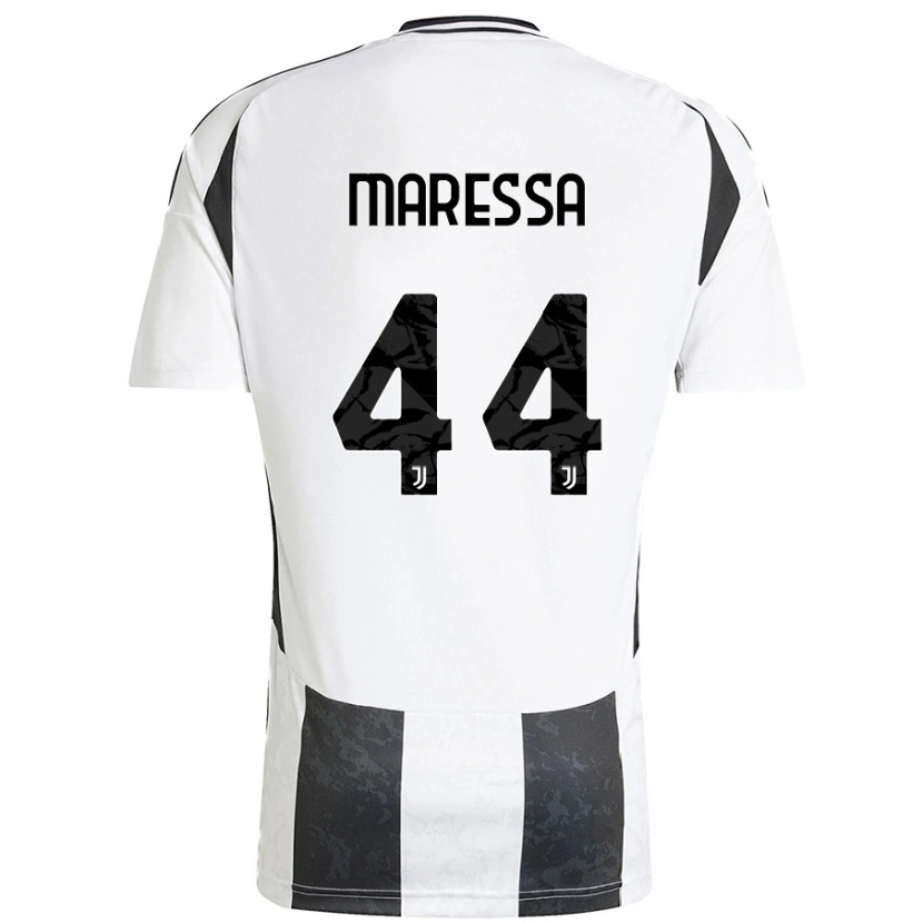 Danxen Heren Tommaso Maressa #44 Wit Zwart Thuisshirt Thuistenue 2024/25 T-Shirt