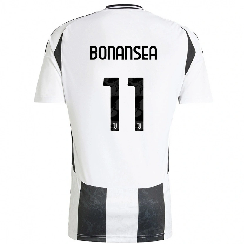 Danxen Heren Barbara Bonansea #11 Wit Zwart Thuisshirt Thuistenue 2024/25 T-Shirt