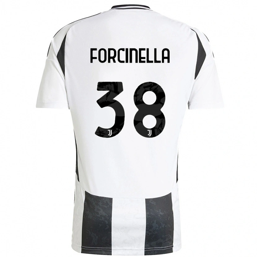 Danxen Heren Camilla Forcinella #38 Wit Zwart Thuisshirt Thuistenue 2024/25 T-Shirt