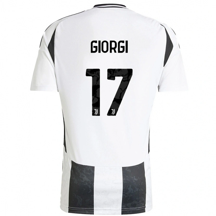 Danxen Heren Lorenzo Giorgi #17 Wit Zwart Thuisshirt Thuistenue 2024/25 T-Shirt