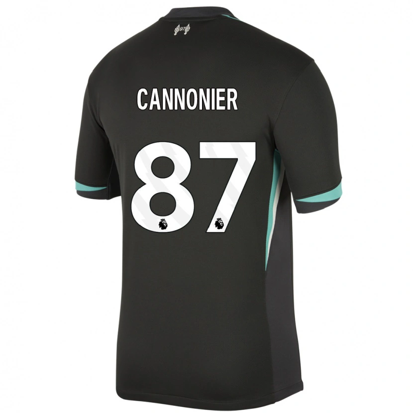 Danxen Heren Oakley Cannonier #87 Zwart Antraciet Wit Uitshirt Uittenue 2024/25 T-Shirt