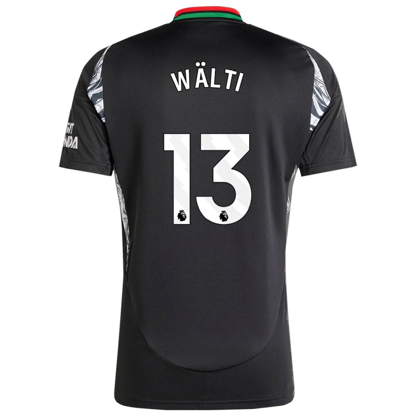 Danxen Heren Lia Wälti #13 Zwart Uitshirt Uittenue 2024/25 T-Shirt