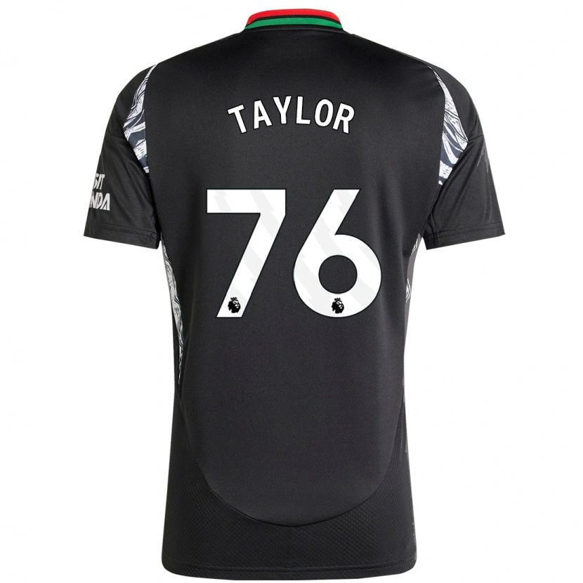 Danxen Heren Kido Taylor Hart #76 Zwart Uitshirt Uittenue 2024/25 T-Shirt